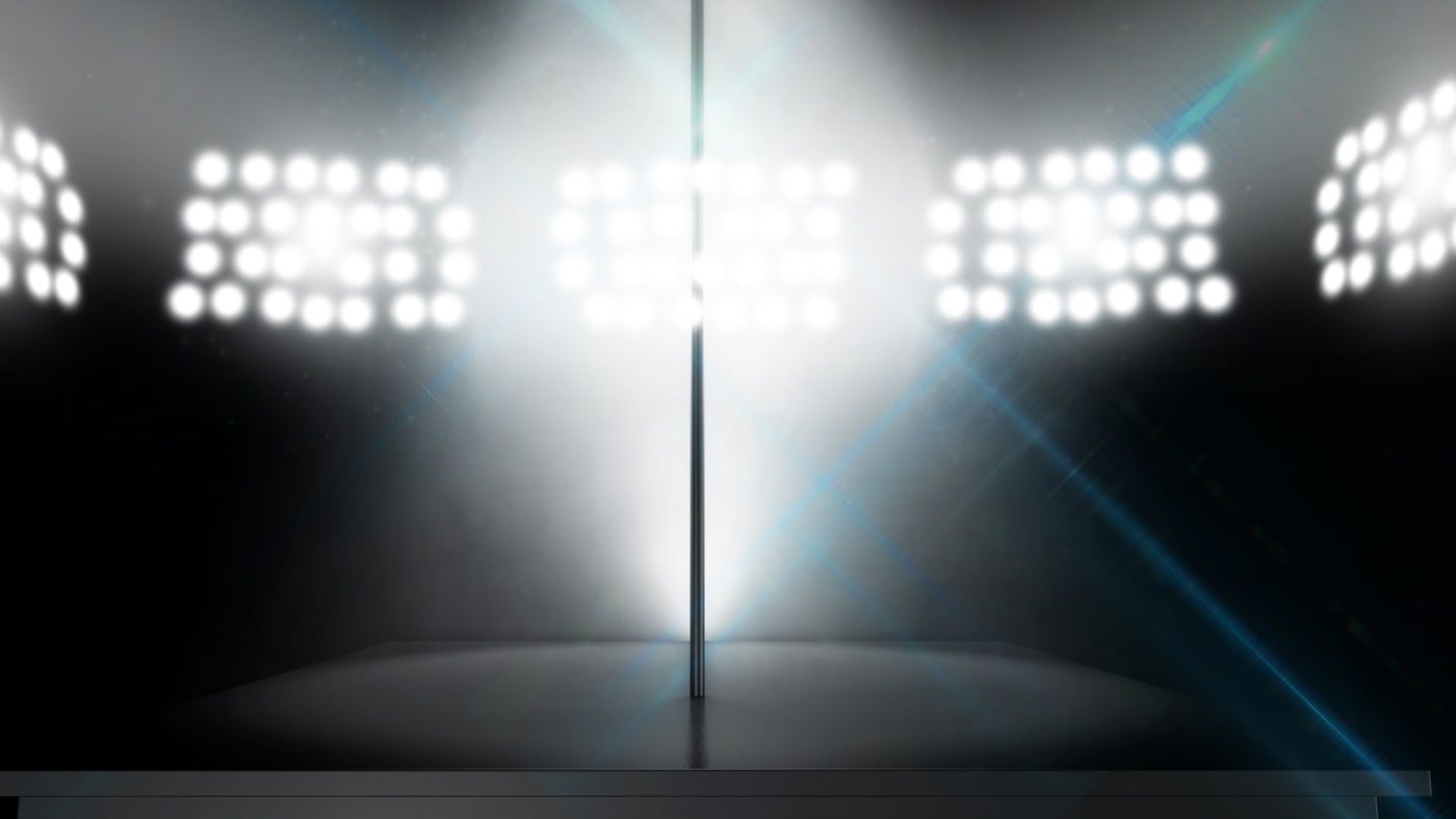 Strip club stage