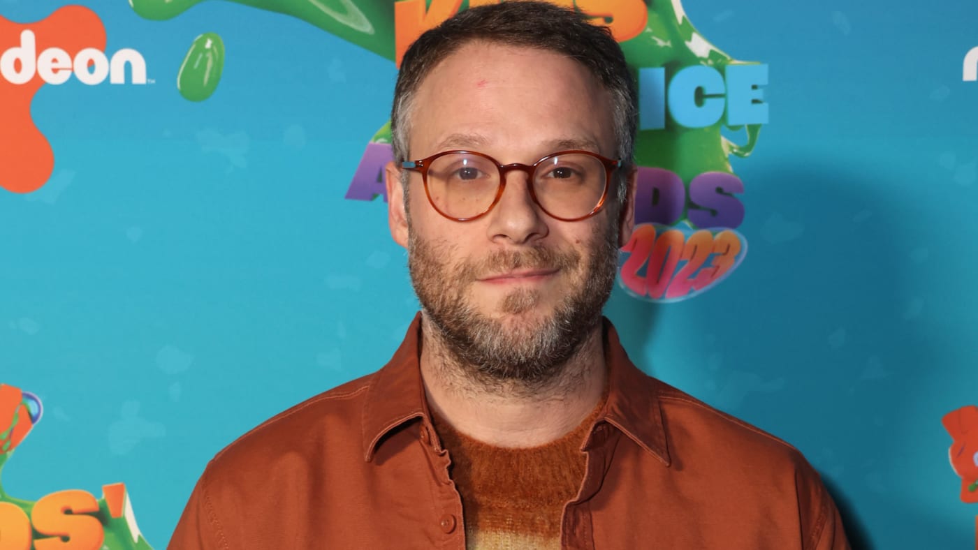 Seth Rogen is seen at Kids Choice Awards