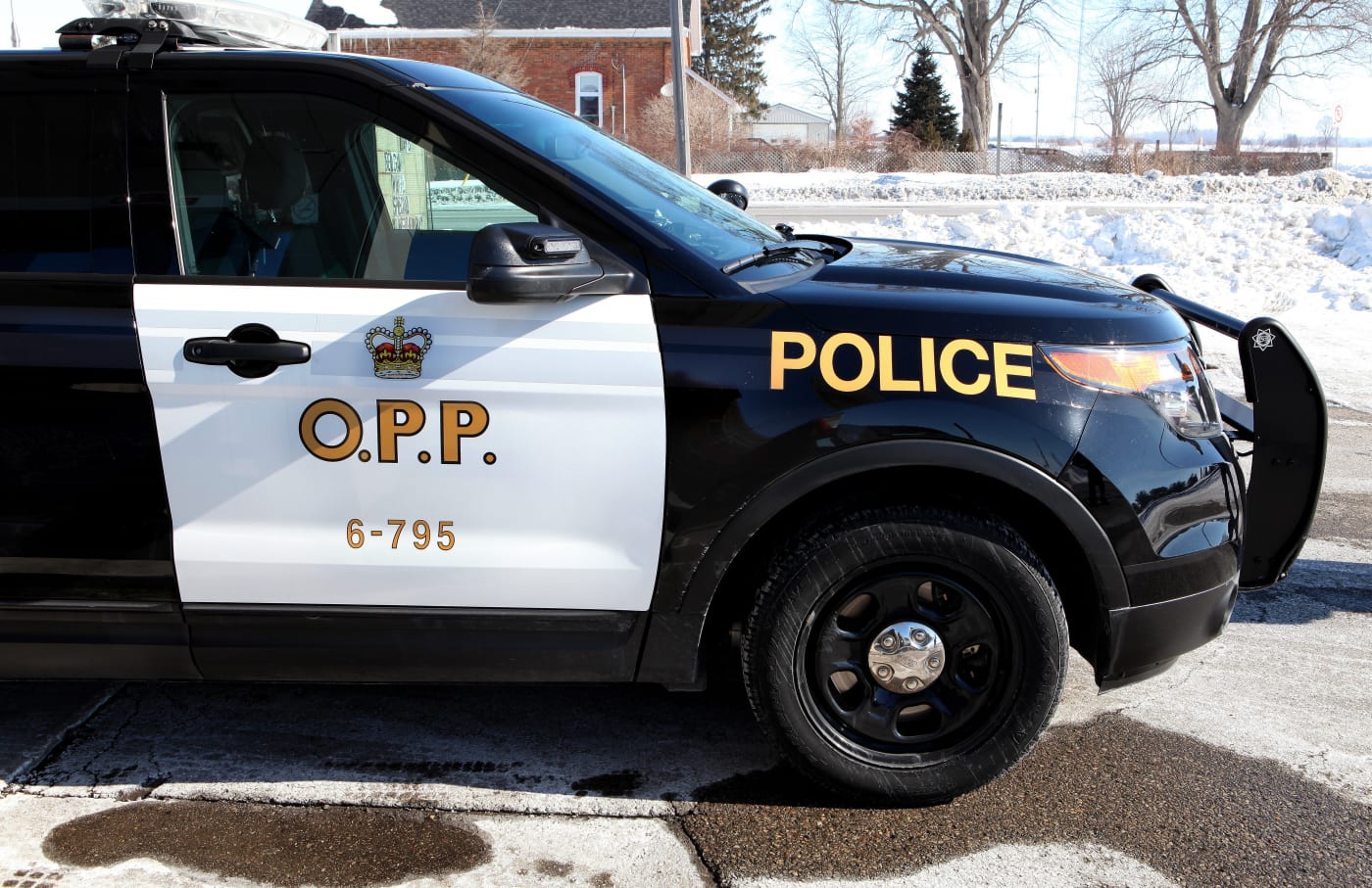 Ontario provincial police car