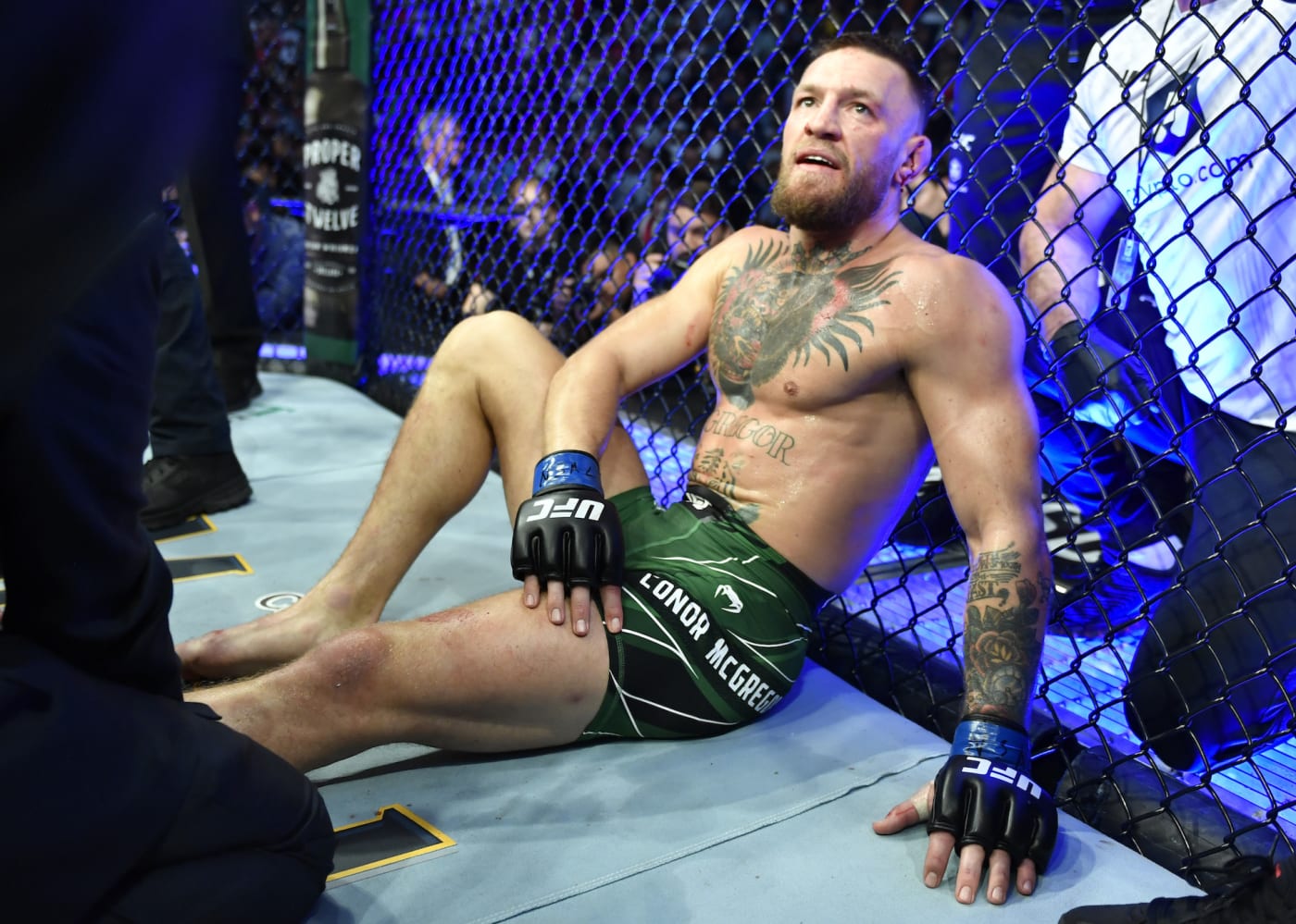 Dustin Poirier Defeats Conor McGregor By Injury TKO in First Round 