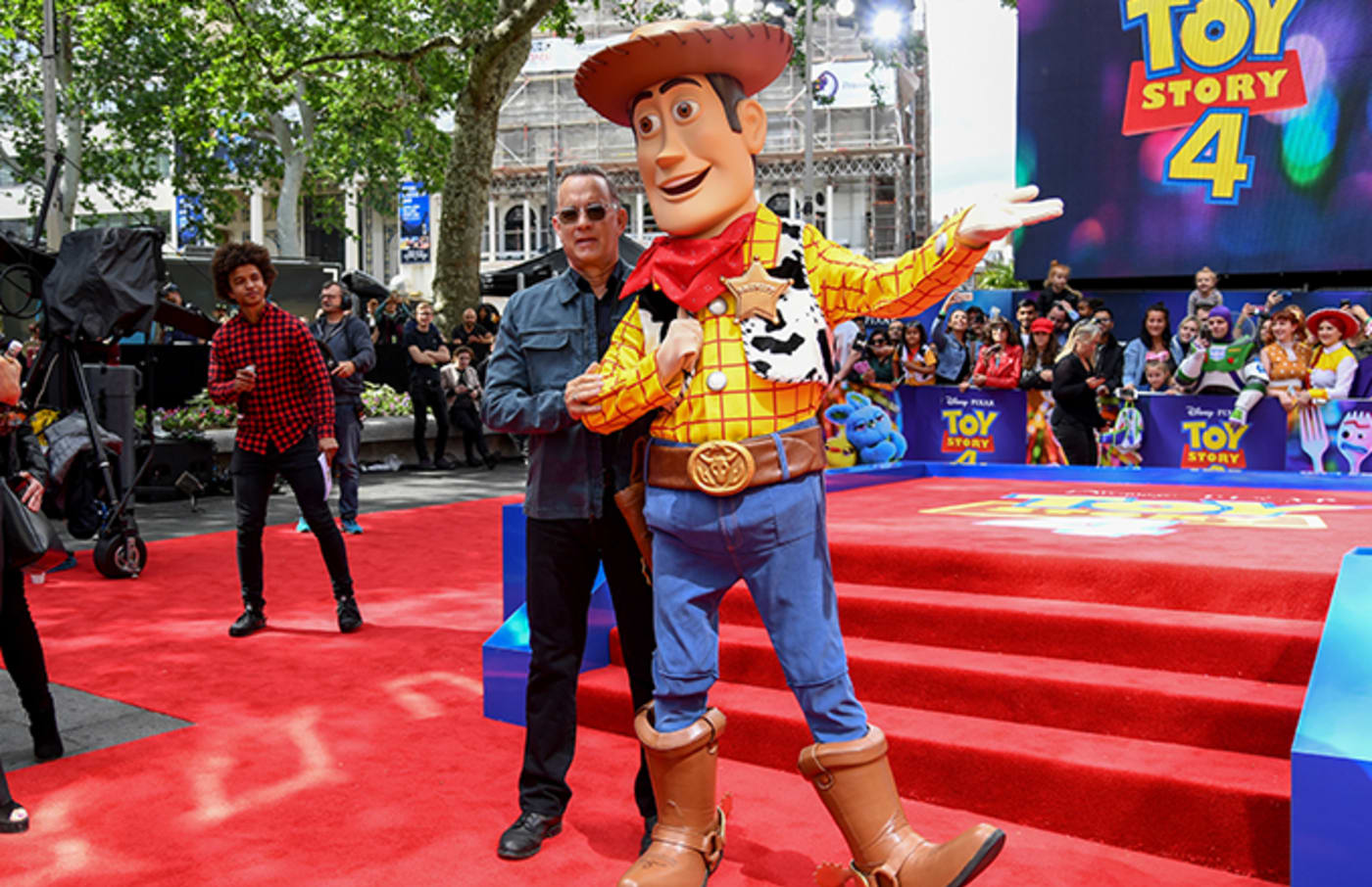 Woody and Tom Hanks
