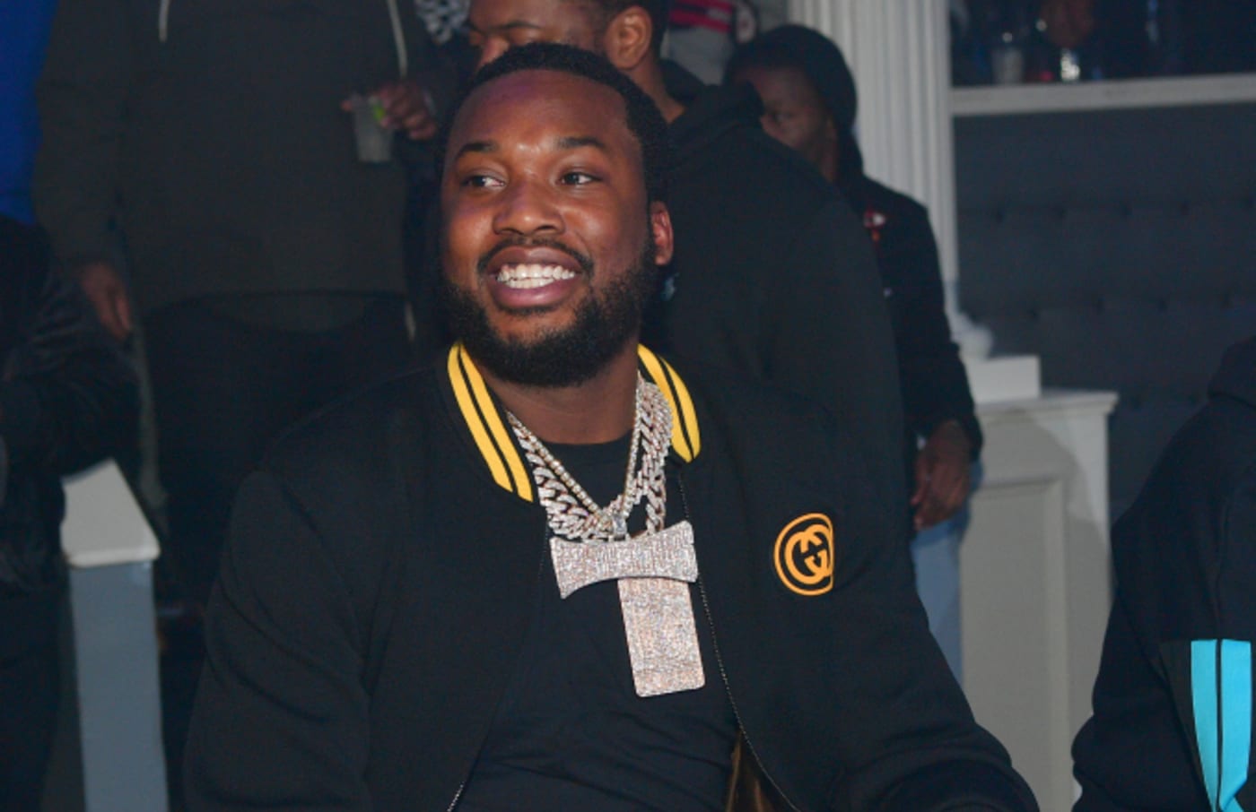 Rapper Meek Mill attends Meek Mill 'Championships' Album release Party