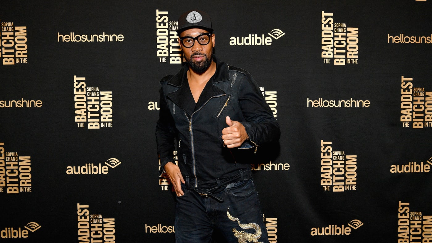 RZA attends The Launch Of Sophia Chang's Audio Memoir