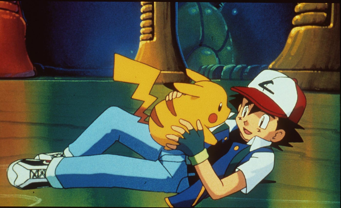 Ash and Pikachu from Pokemon