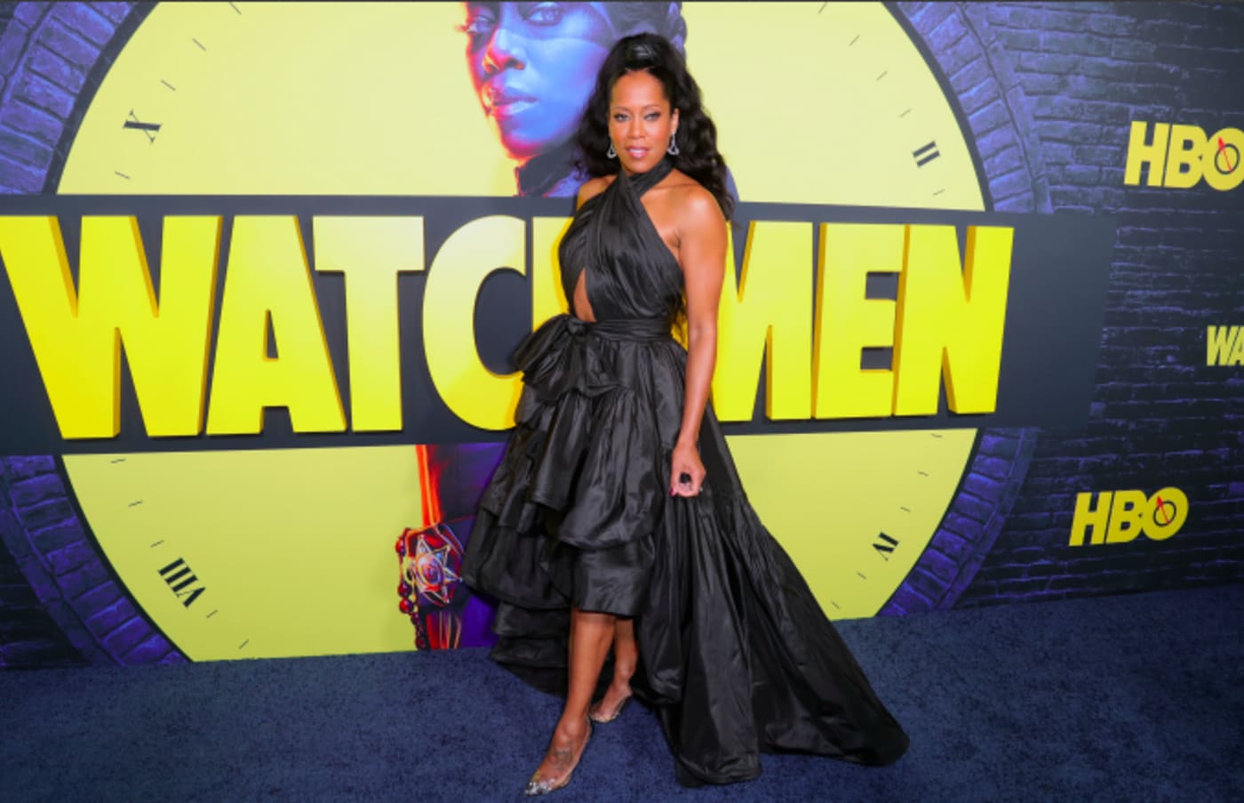 Regina King attends the premiere of HBO's "Watchmen" at The Cinerama Dome