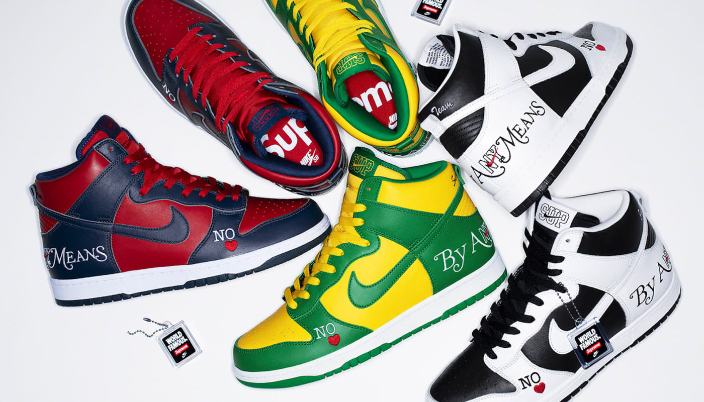 Supreme x Nike SB Dunk High Complex Best Style Releases