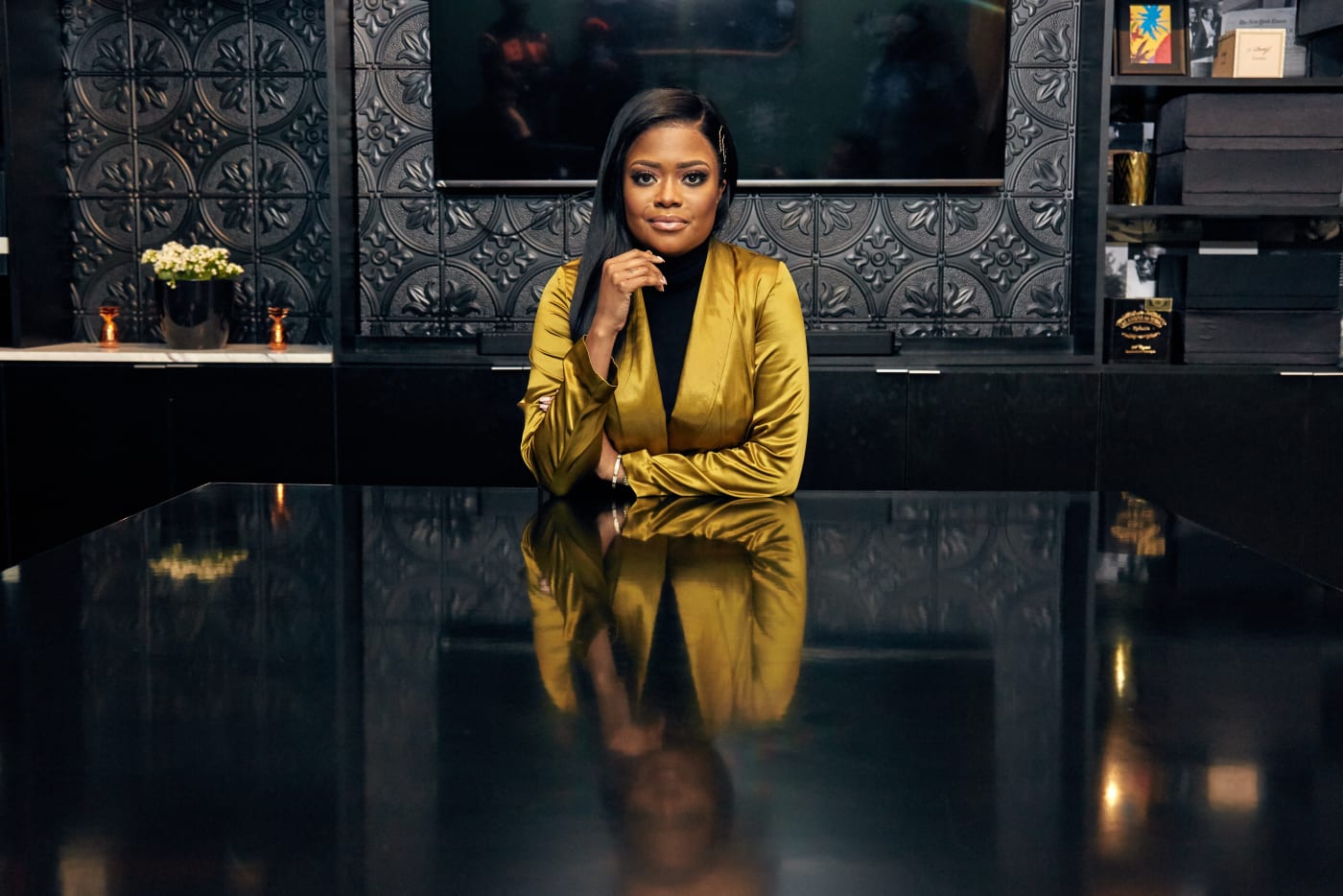 karen civil retouched Good looking out