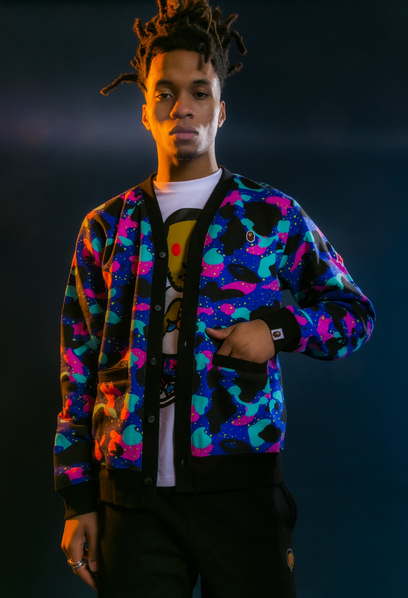 Bape Kid Cudi Announce New Capsule Collection F Jackets Denim More Complex