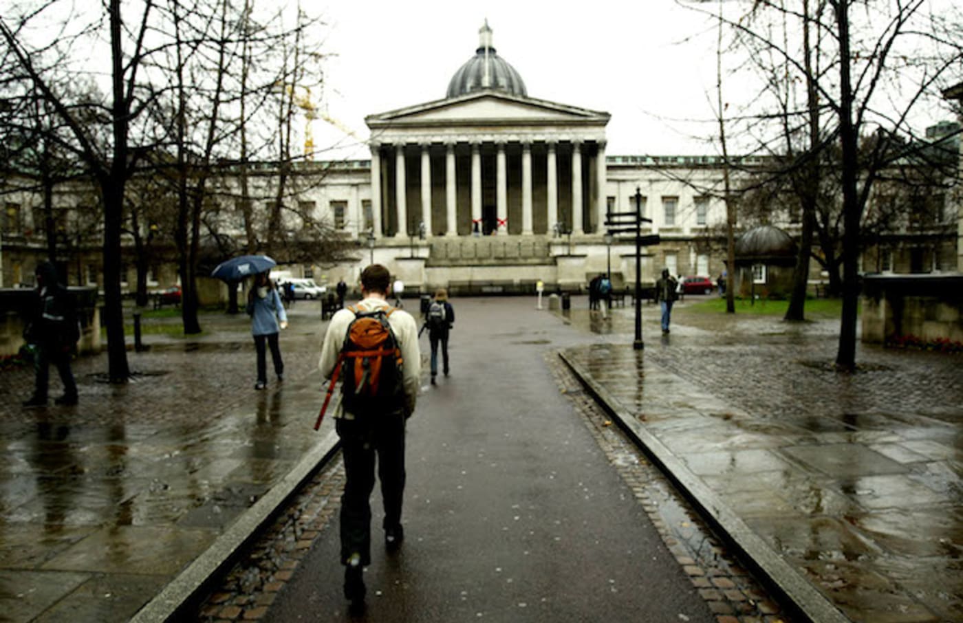 University College London entrance.