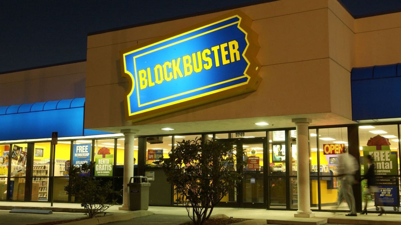 Blockbuster being turned into a streamer.