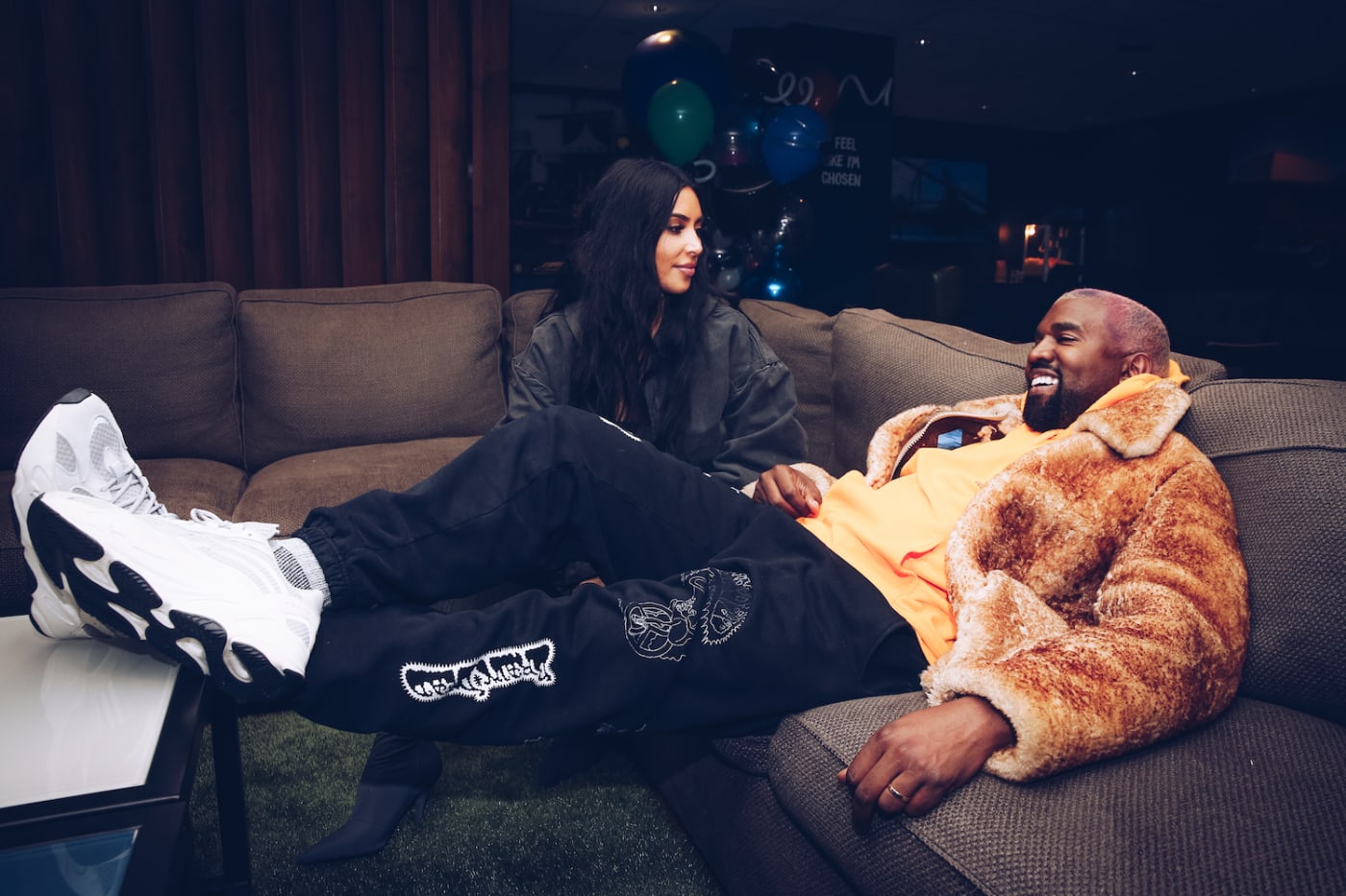 kanye grey sweatpants