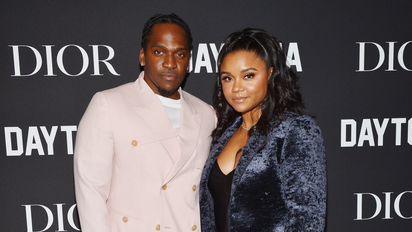 PushaT and Wife Virginia Williams Their First Child Complex