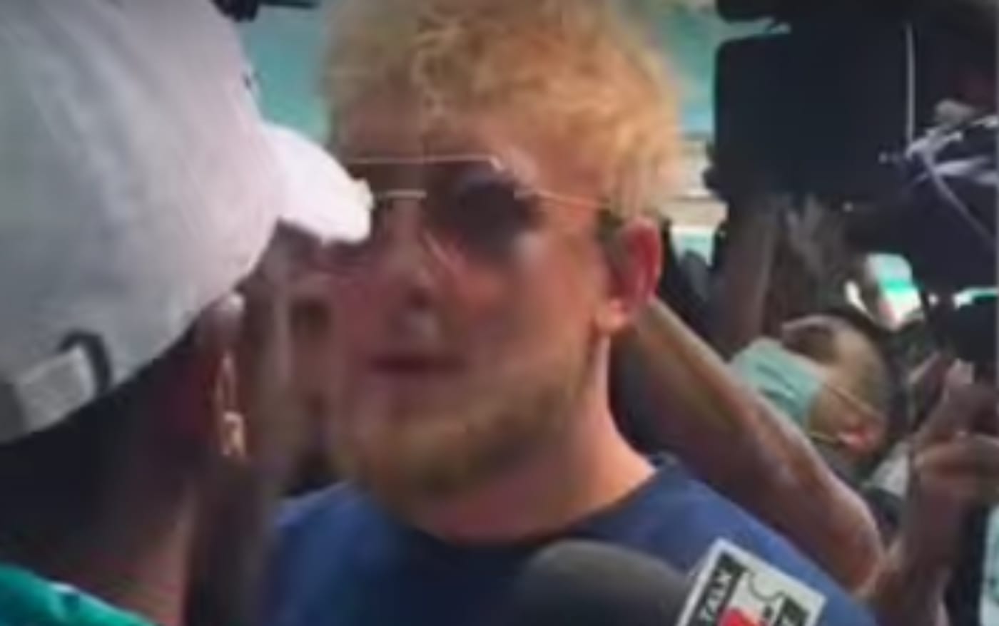 Video Shows Floyd Mayweather and Jake Paul in Physical ...