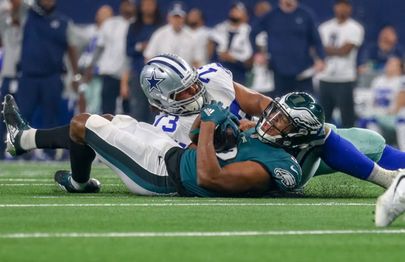 The Eagles and Cowboys play on December 9, 2018