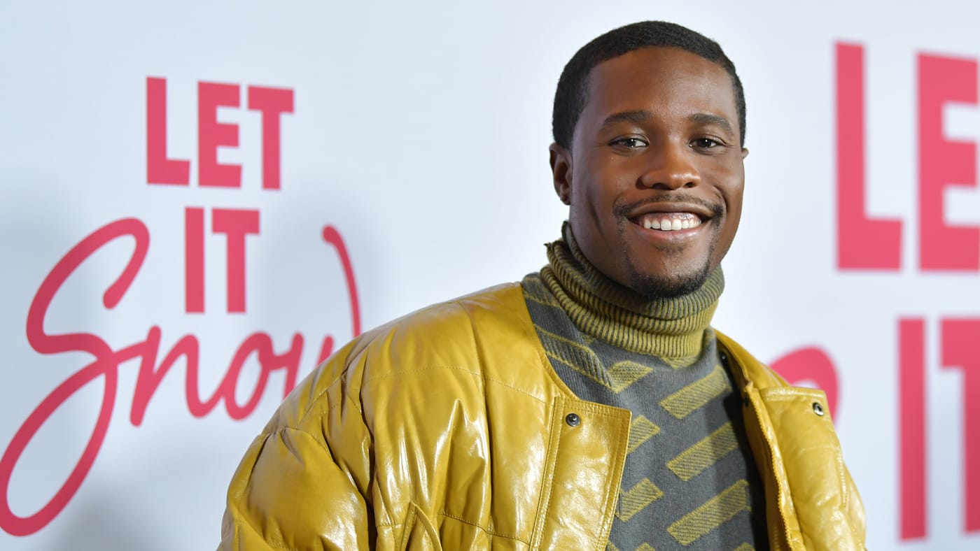Shameik Moore at Let It Snow premiere