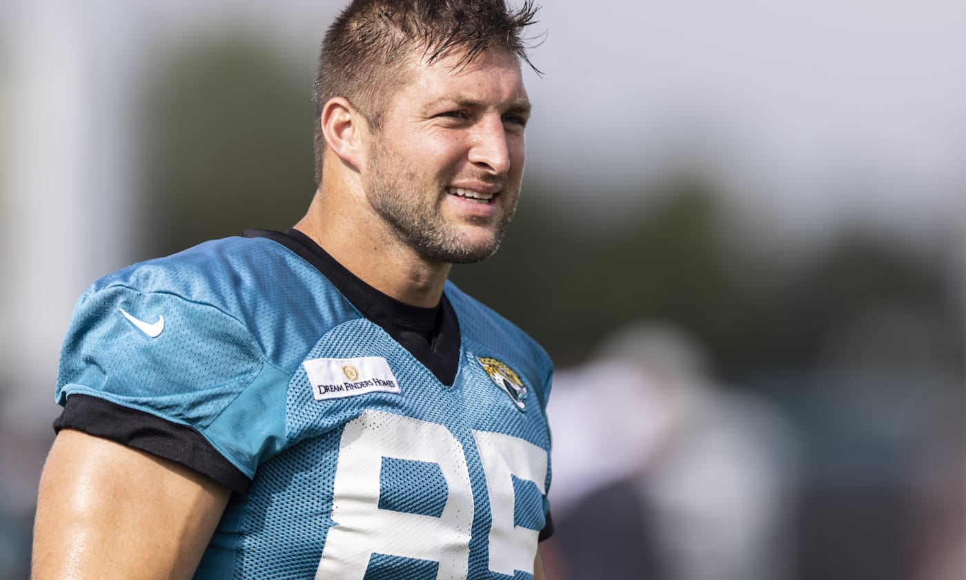 Jacksonville Jaguar Tim Tebow jerseys top seller in NFL Shop