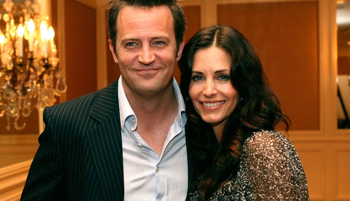 Matthew Perry and Courteney Cox are cousins, according to ...