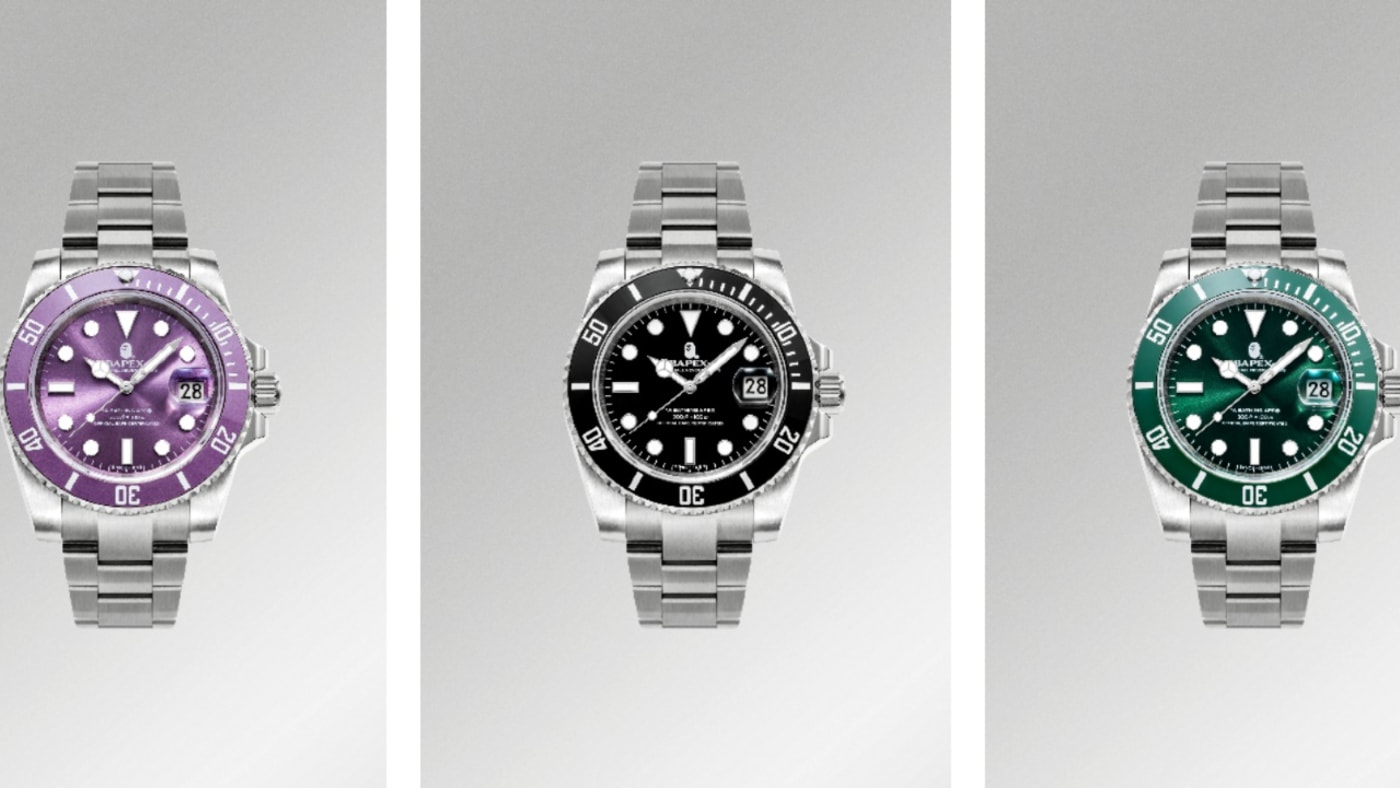 BAPE Unveils New BAPEX Type 1 Watch Collection Available This Week