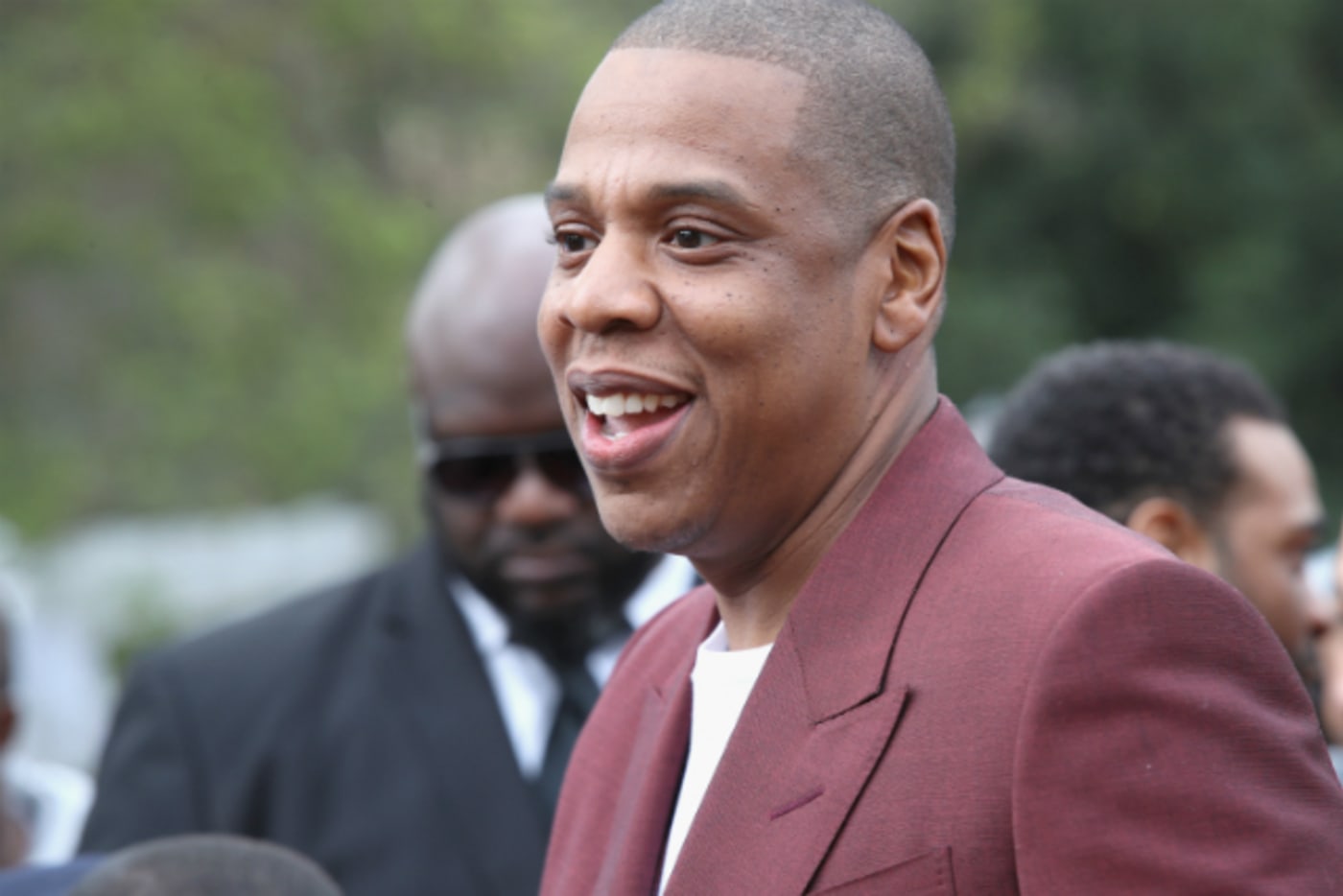 Jay Z at the 2017 Roc Nation Pre Grammy Brunch