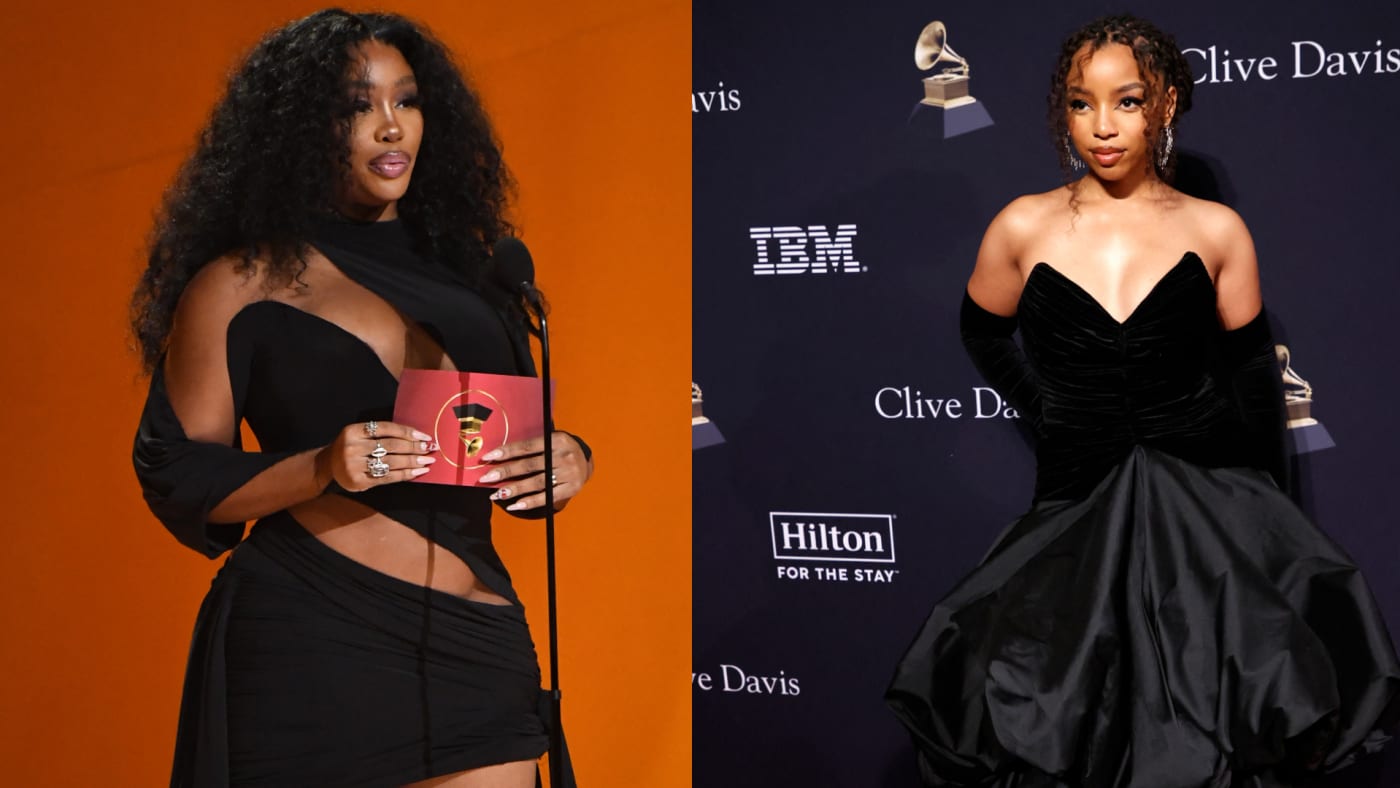 SZA and Chloe Bailey are seen at separate events