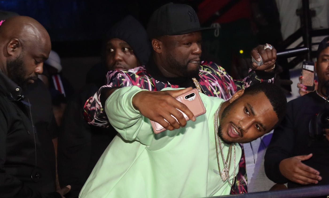 50 Cent Says Trey Songz Is Banned From Houston Tycoon Weekend Complex