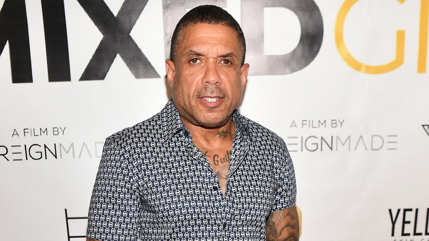 TV personality Benzino attends the Atlanta private screening of "Mixed Girl"