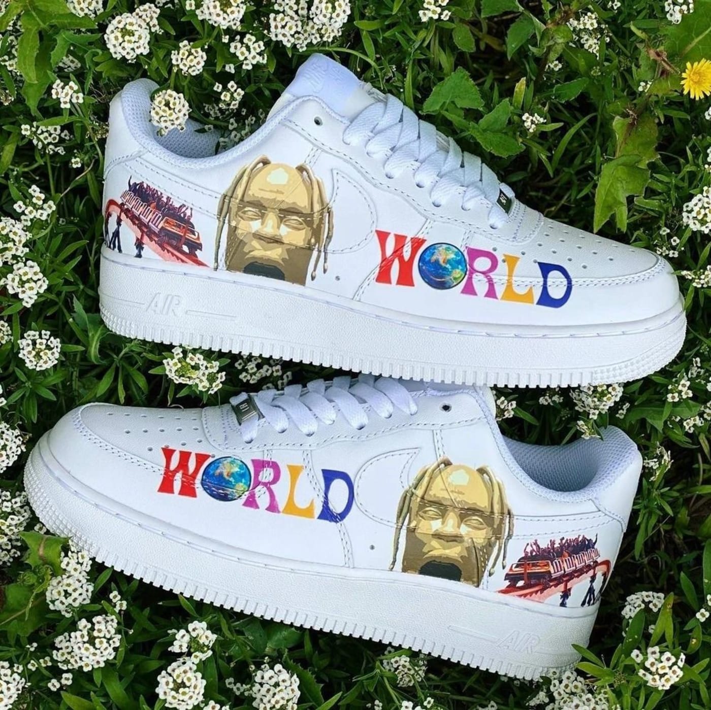 Drip creationz air force 1