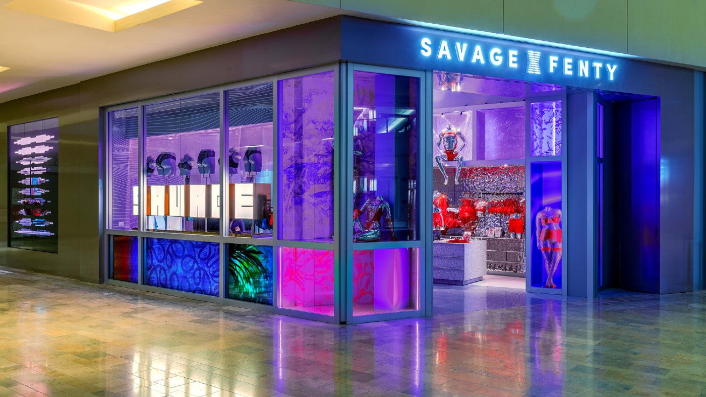 Here’s a Look Inside Rihanna’s First Savage X Fenty Retail Store