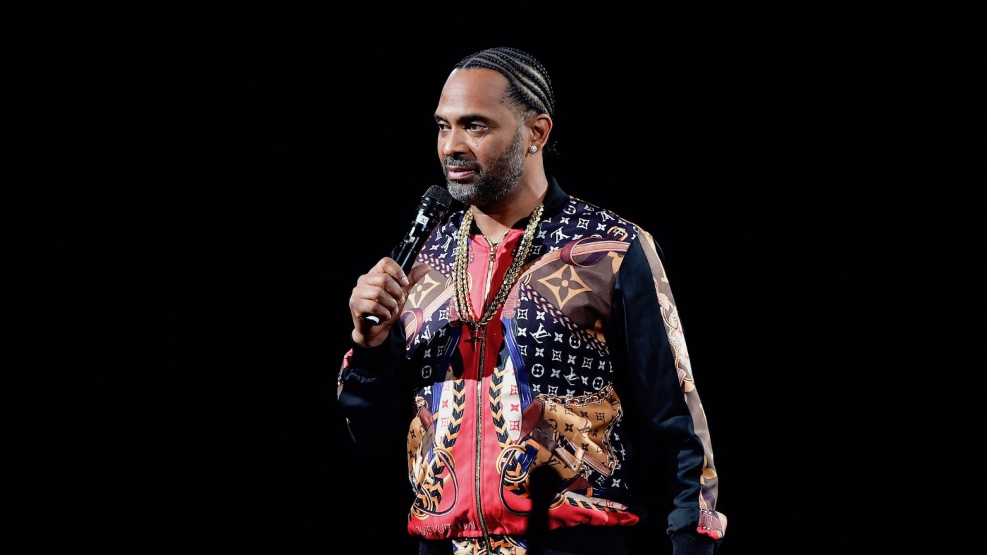 Comedian Mike Epps performs onstage during "In Real Life" comedy tour