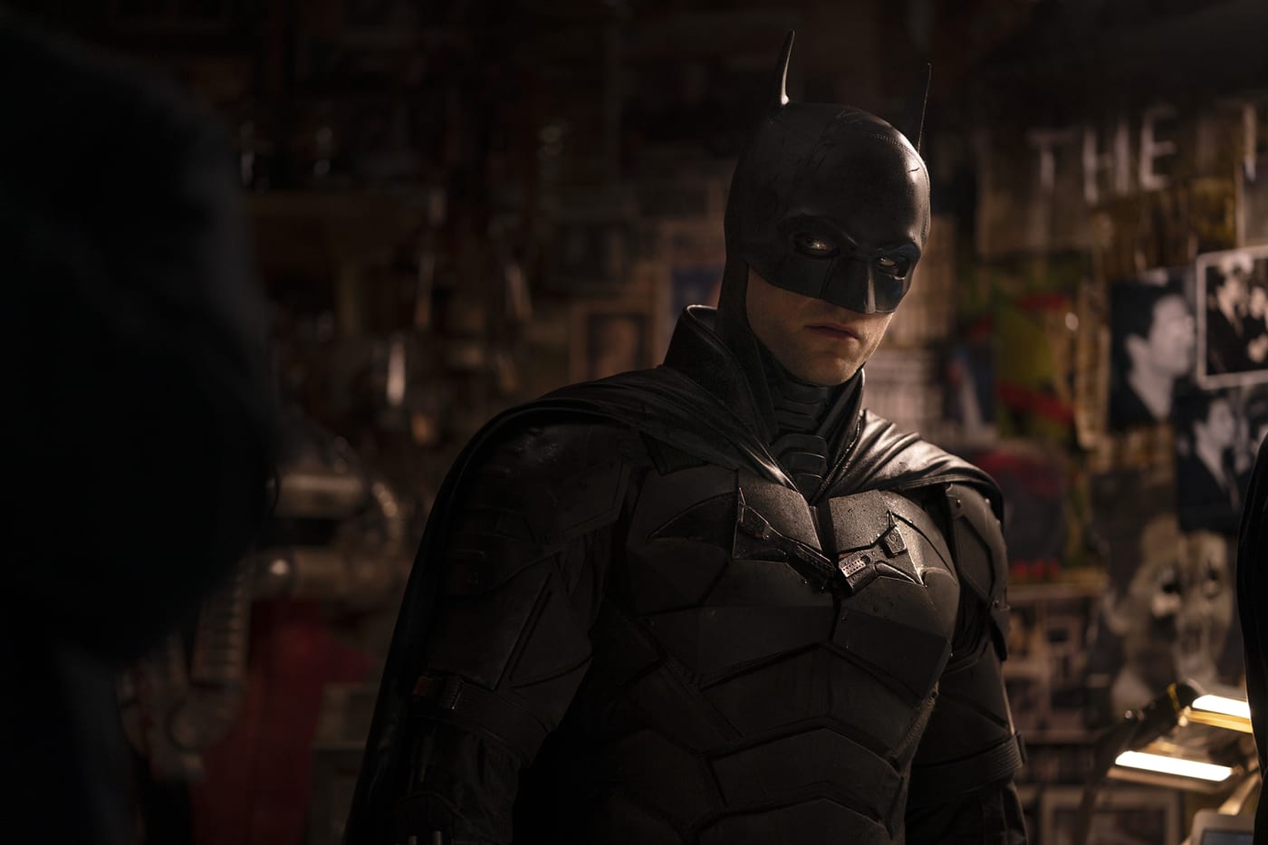 ROBERT PATTINSON as Batman in Warner Bros. Pictures’ action adventure “THE BATMAN,” a Warner Bros. Pictures release.