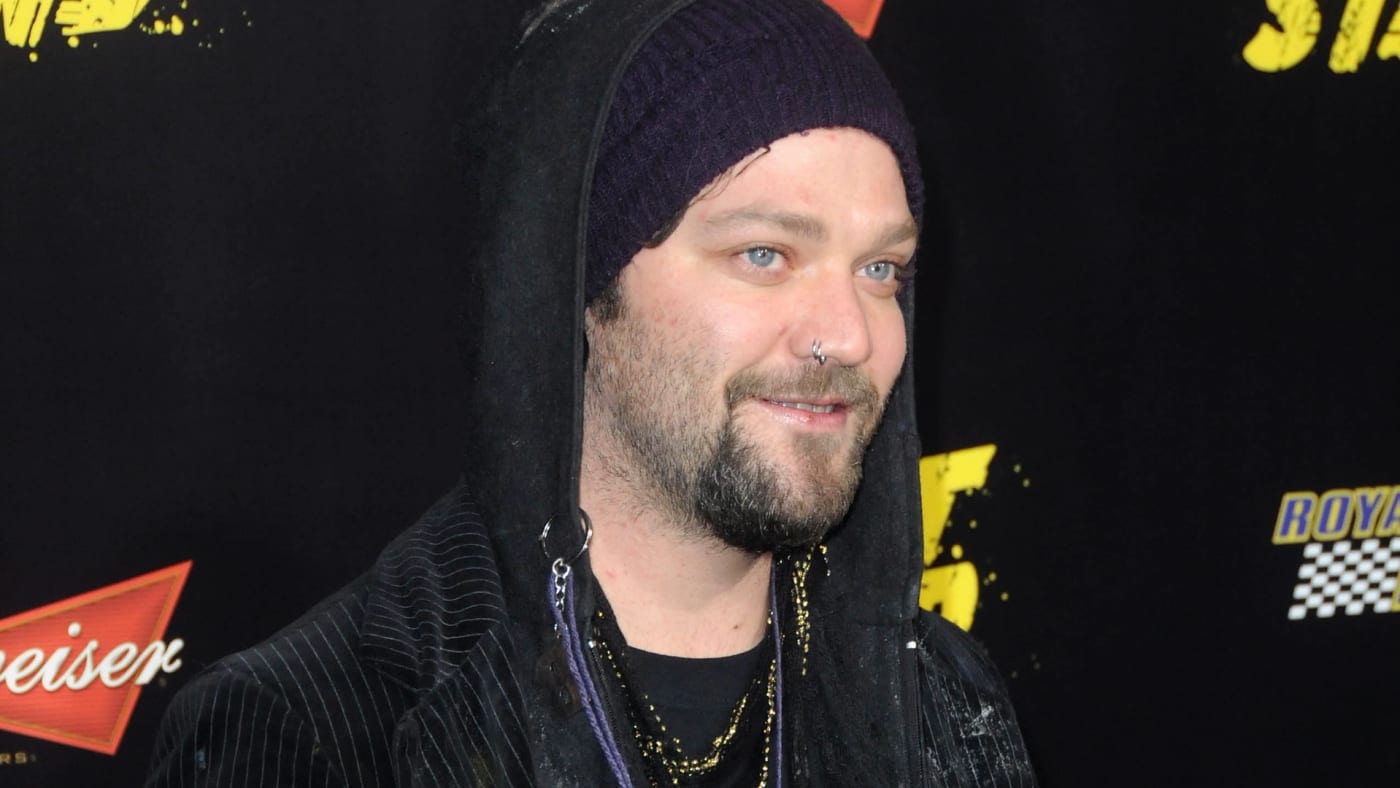 Bam Margera is seen at a red carpet event