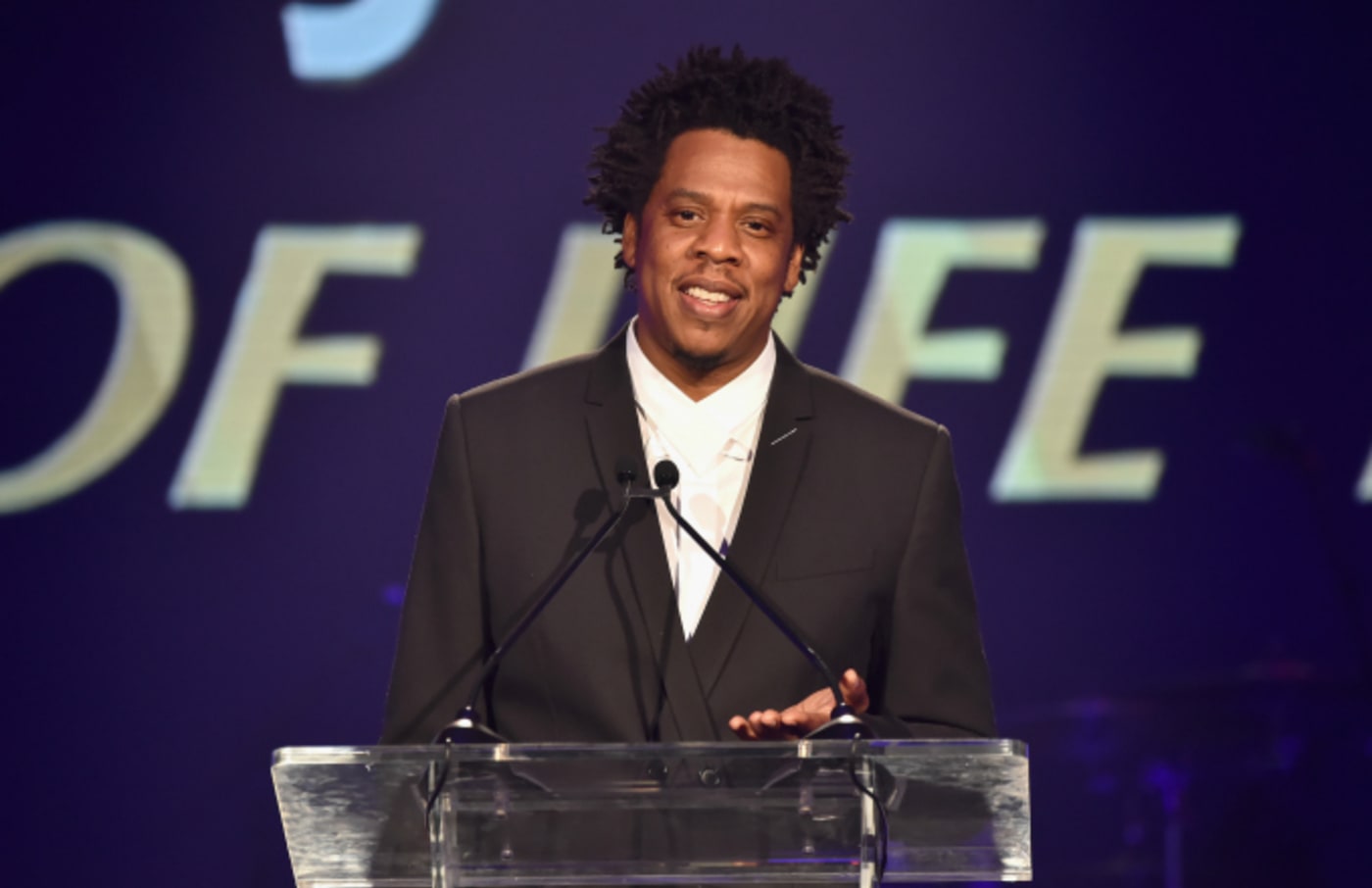 Jay Z speaks onstage during the City of Hope Spirit of Life Gala