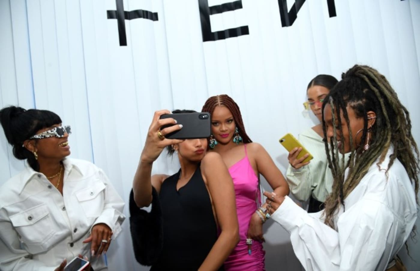 Rihanna S Nyc Fenty Pop Up Featured A No More Music T Shirt Complex