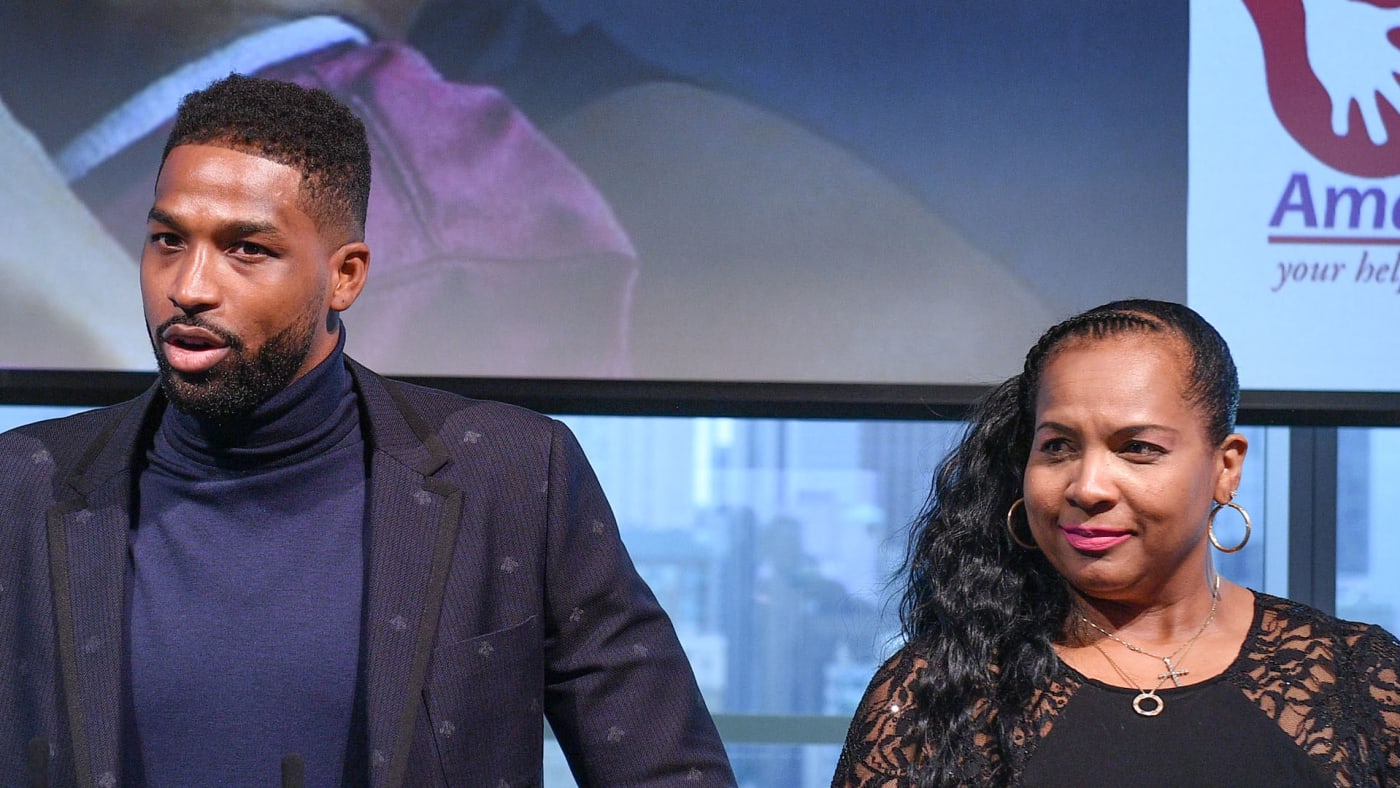 tristan thompson remembers late mother