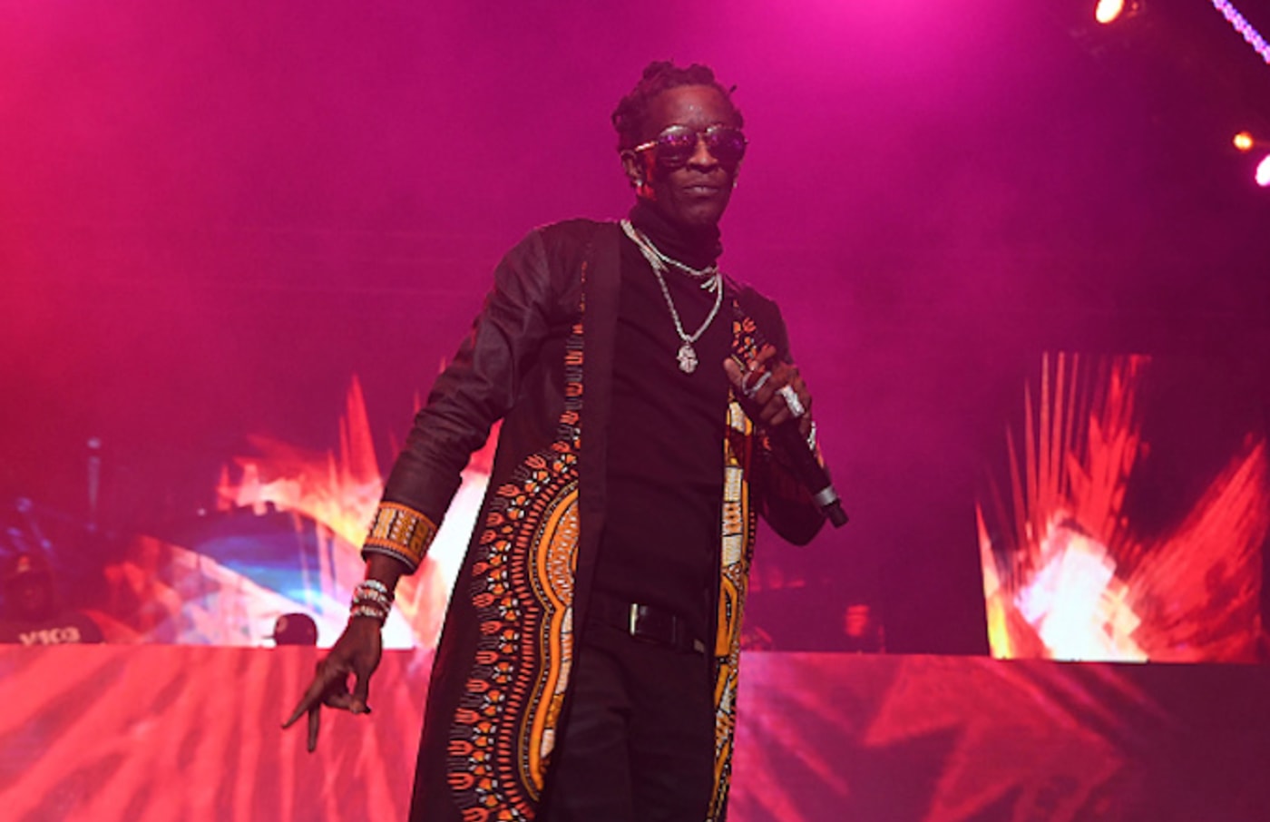 Young Thug performs onstage at 2016 V 103 Winterfest