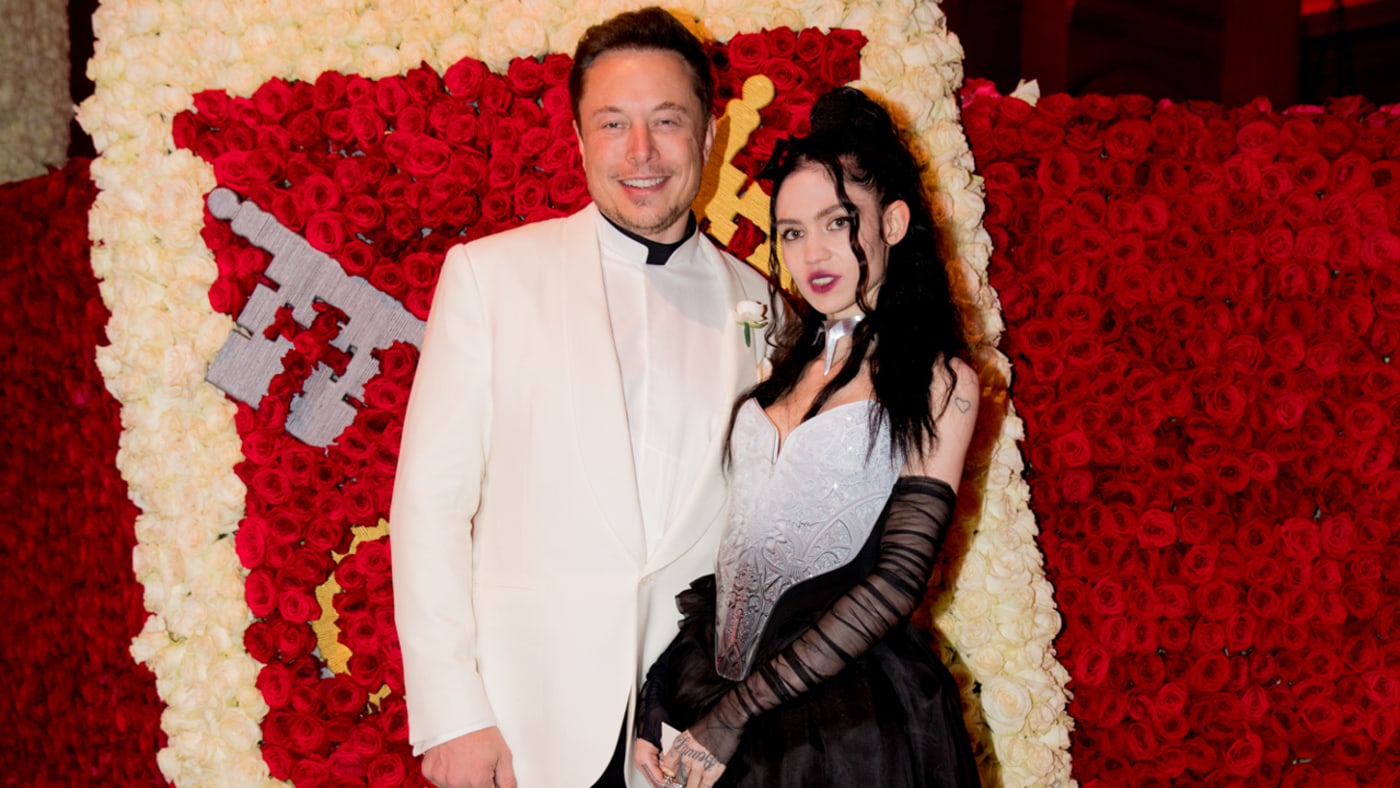 Elon Musk and Grimes are on the red carpet together