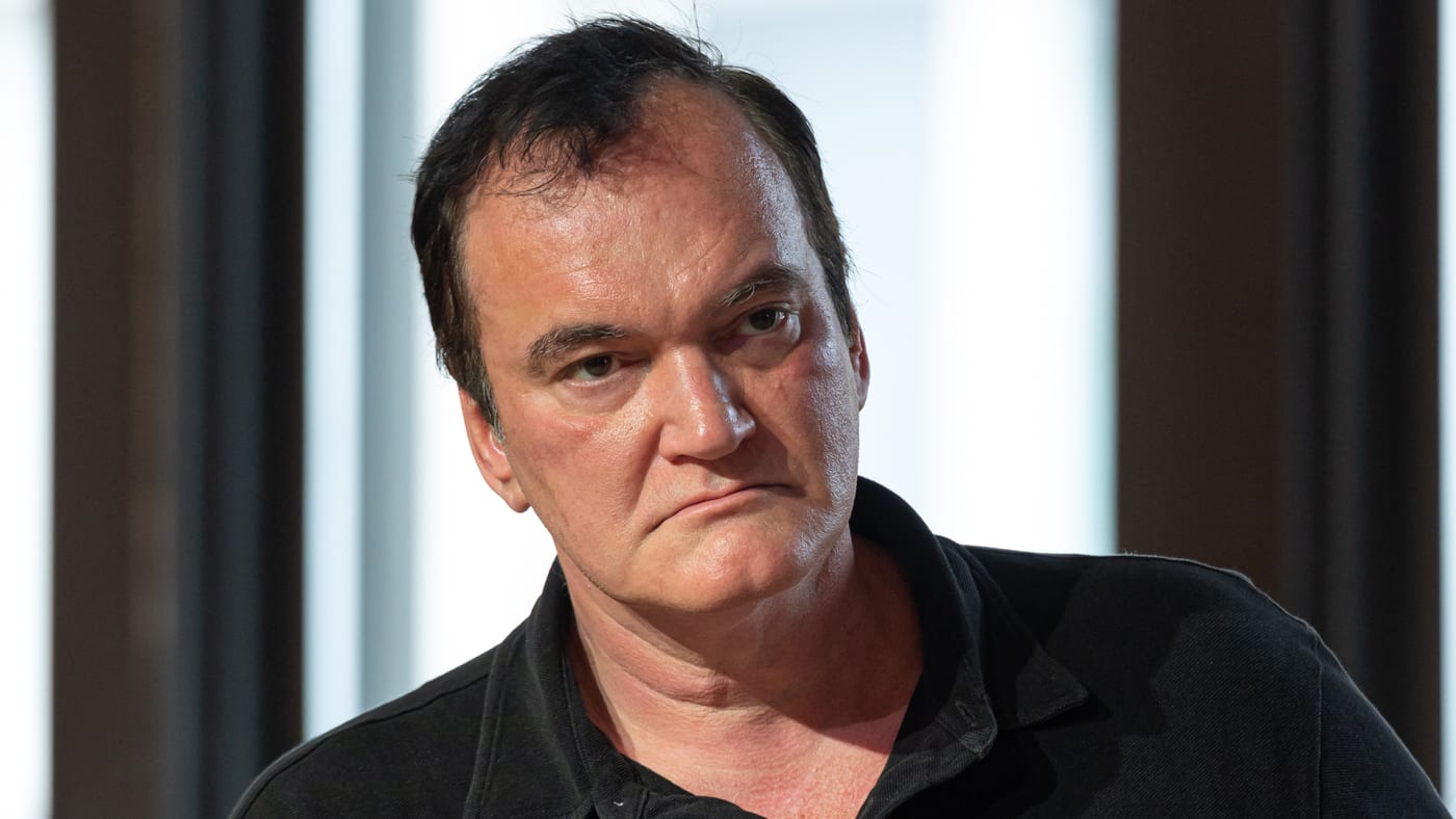 Quentin Tarantino speaks at Secret Network panel discussion