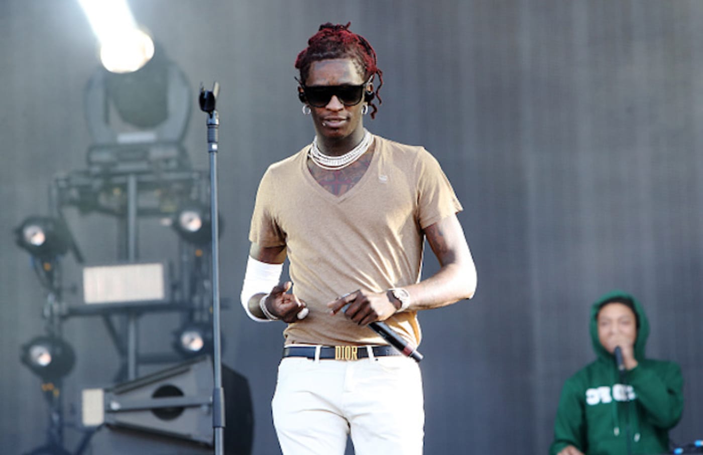 Young Thug performs on day 2 of Wireless Festival