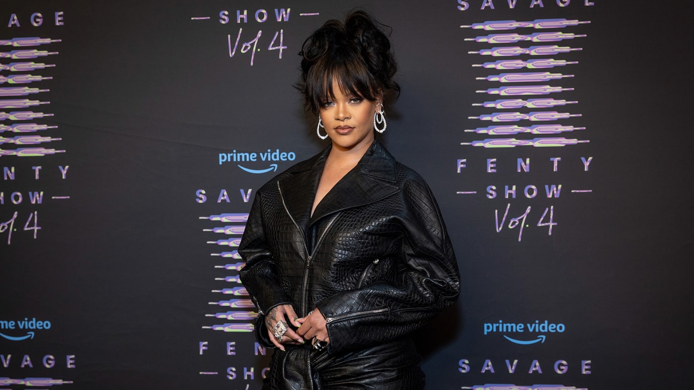 Rihanna attends Rihanna's Savage X Fenty Show Vol. 4 presented by Prime Video