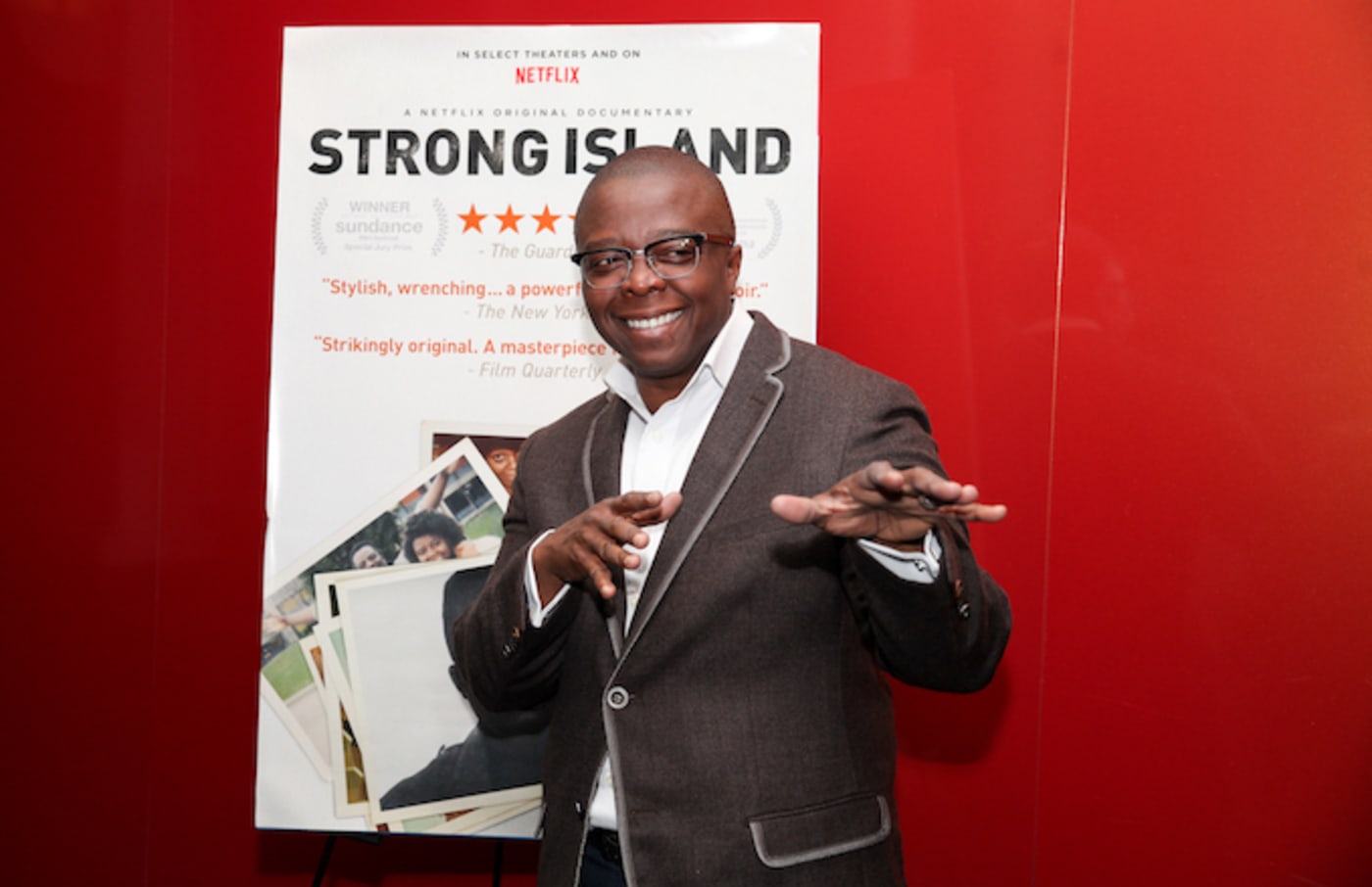 Yance Ford at a special screening of 'Strong Island.'