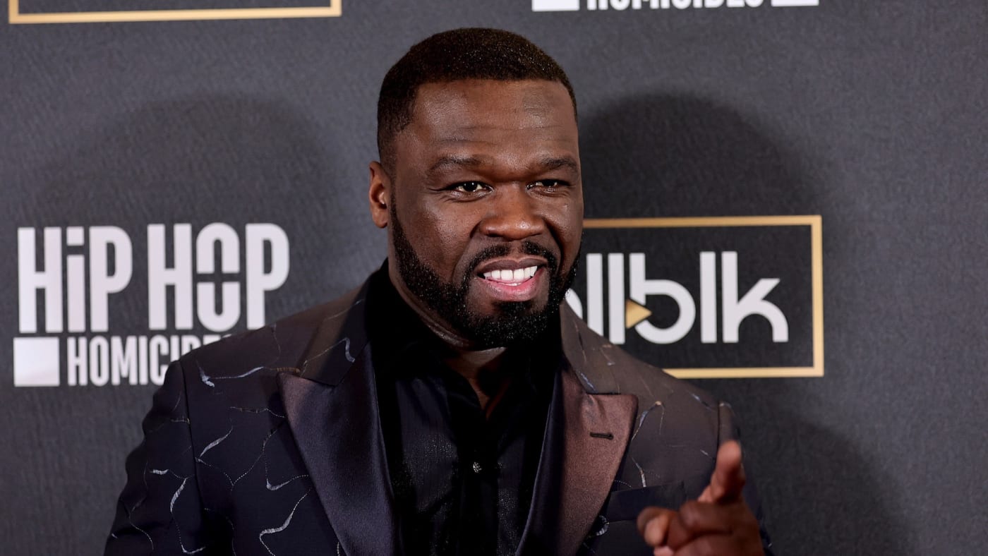 Curtis "50 Cent" Jackson attends WE TV's "Hip Hop Homicides" premiere