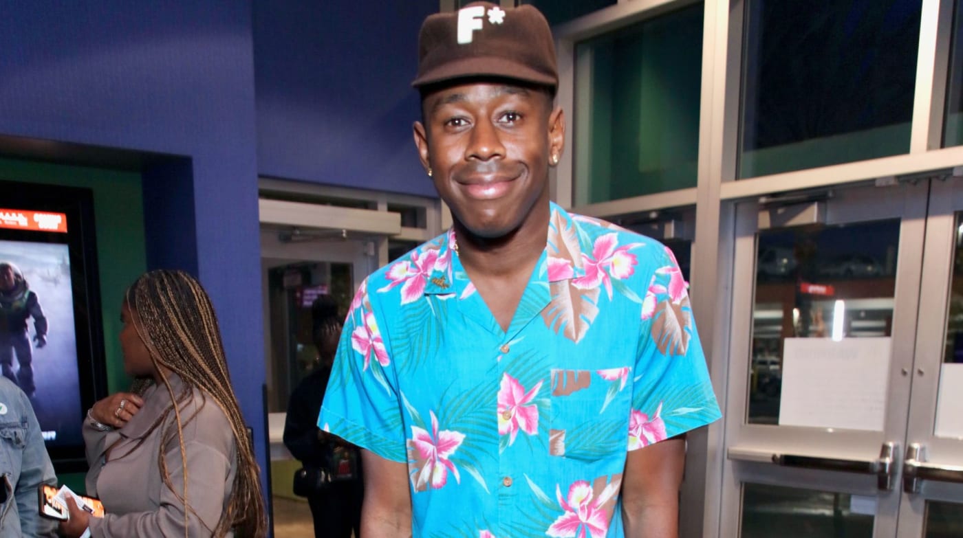 Tyler, the Creator pictured in April 2022