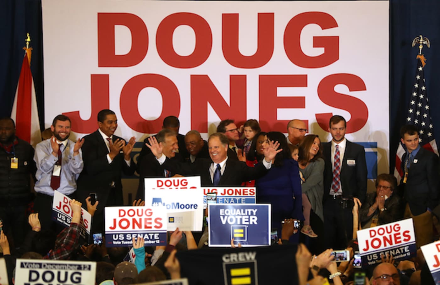 Democratic U.S. Senator elect Doug Jones