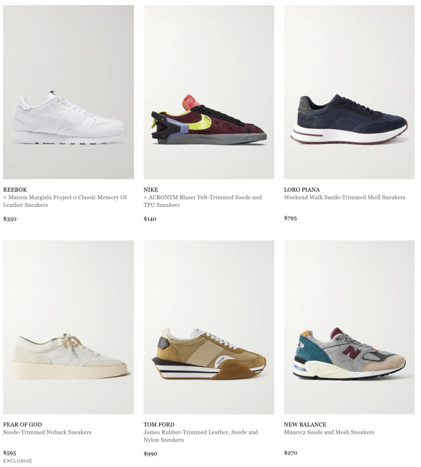 15 Sneaker Stores Online With the Best