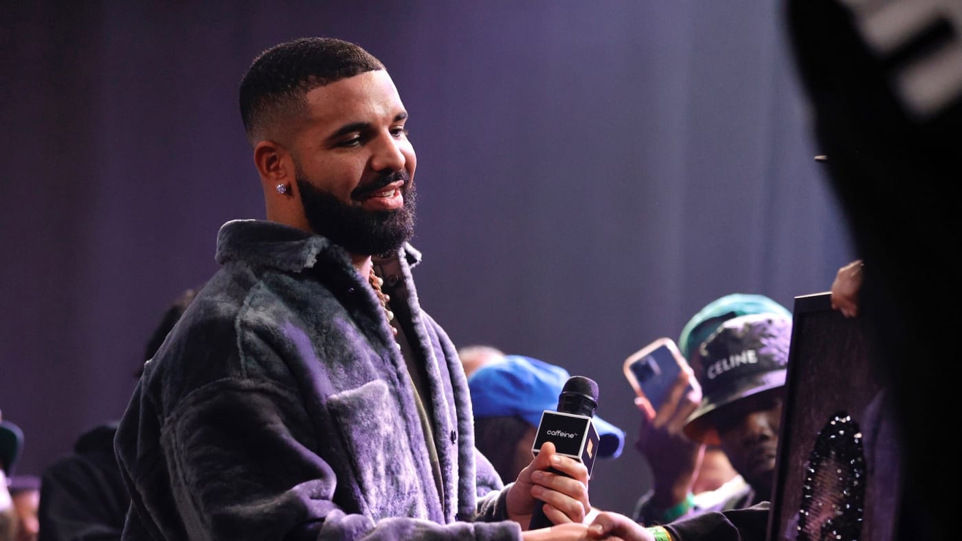 Drake attends Drake's Till Death Do Us Part rap battle