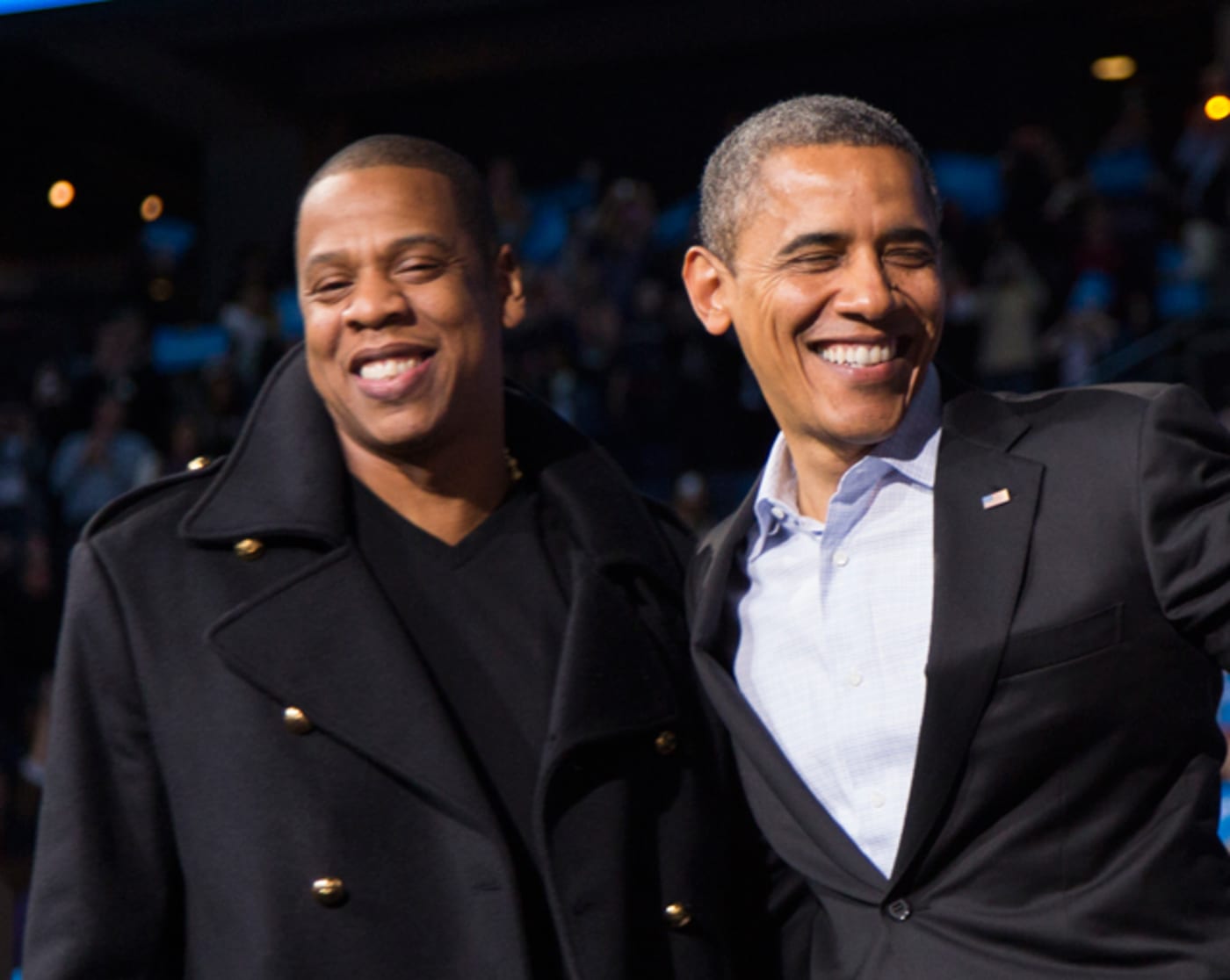 Jay Z and Barack Obama