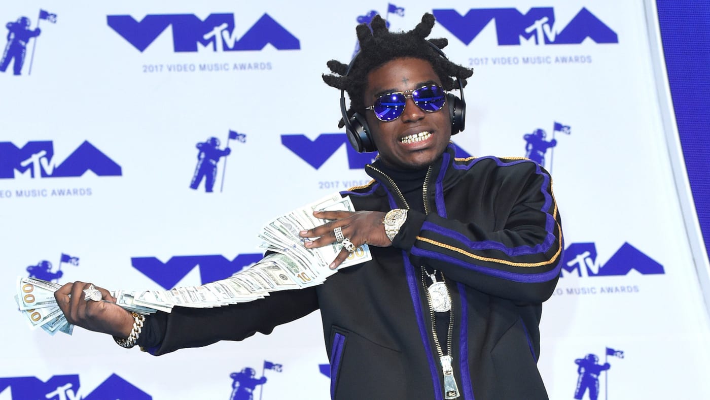 Kodak Black attends the 2017 MTV Video Music Awards