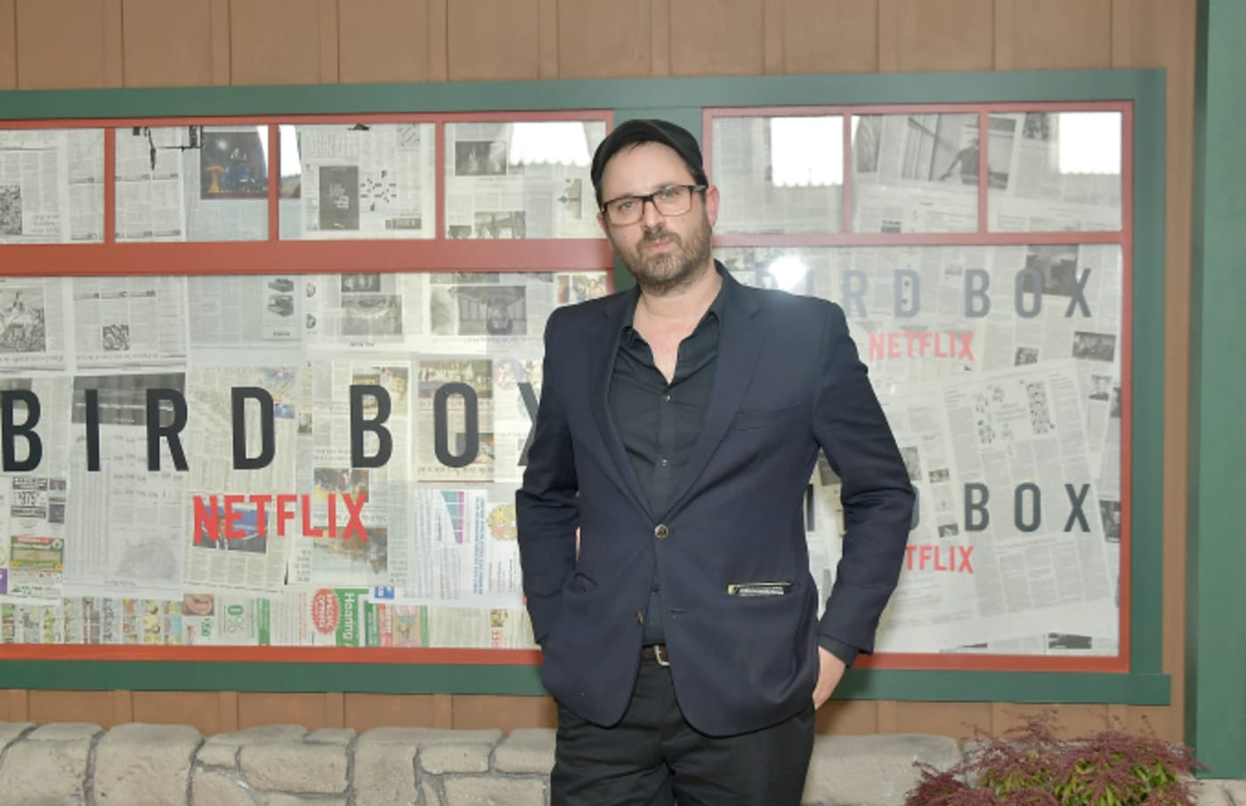 Author of the novel, Josh Malerman attends the New York screening of 'Bird Box'