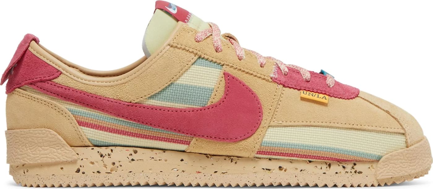 neon pink nike cortez