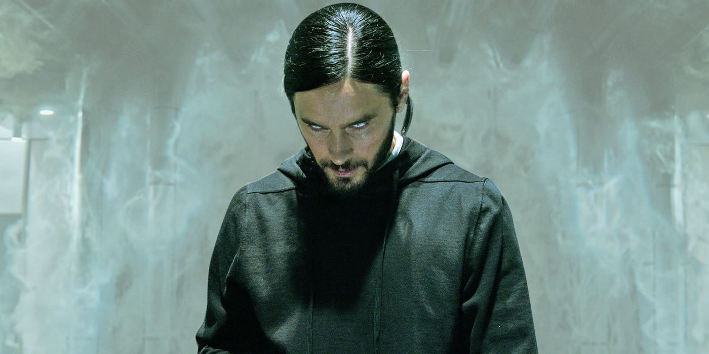 Jared Leto in the titular role in Sony and Marvel's 'Morbius'